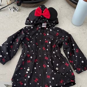 Disney Black and Red Kids Raincoat